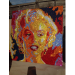 Marilyn Monroe over 30,000 Swarovski crystals
